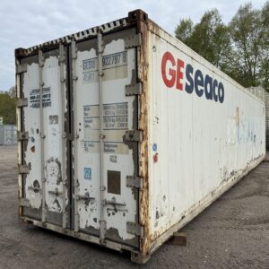 40′ x 8′ x 9.5′ Tall –**AS IS**REEFER**High Cube* Shipping / Storage Container